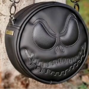 New, Never Worn - Black Jack Skellington crossbody bag